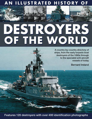 Book cover for Illustrated History of Destroyers of the World