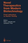 Book cover for Novel Therapeutics from Modern Biotechnology