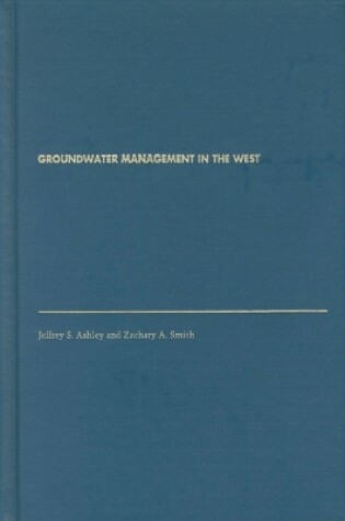 Cover of Groundwater Management in the West
