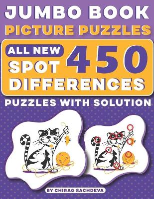 Book cover for Jumbo Book Picture Puzzles