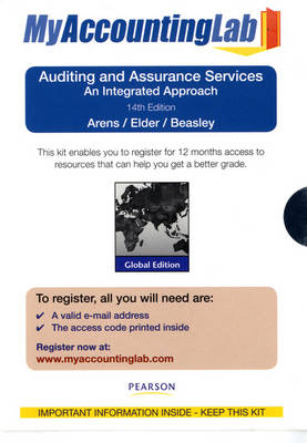 Book cover for Access Card for Auditing and Assurance Services Global Edition