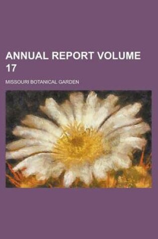 Cover of Annual Report Volume 17