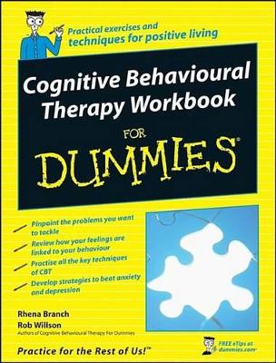 Book cover for Cognitive Behavioural Therapy Workbook For Dummies