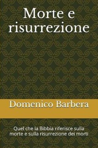 Cover of Morte E Risurrezione