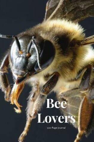 Cover of Bee Lovers 100 page Journal