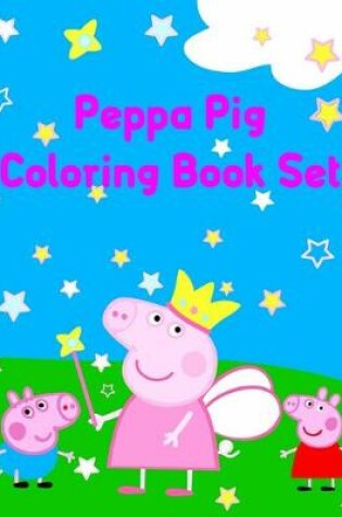 Cover of Peppa Pig Coloring Book Set