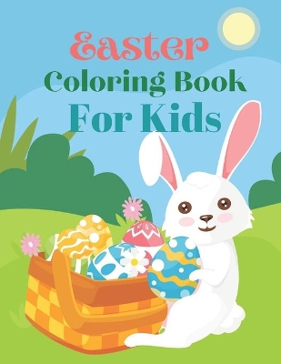 Book cover for Easter Coloring Book For kids