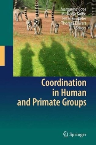 Cover of Coordination in Human and Primate Groups