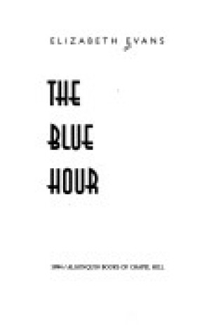 Cover of The Blue Hour