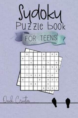 Cover of Sudoku Puzzle Book For Teens