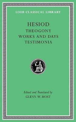 Book cover for Theogony. Works and Days. Testimonia
