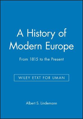 Book cover for A History of Modern Europe, WLY ETXT for UMan