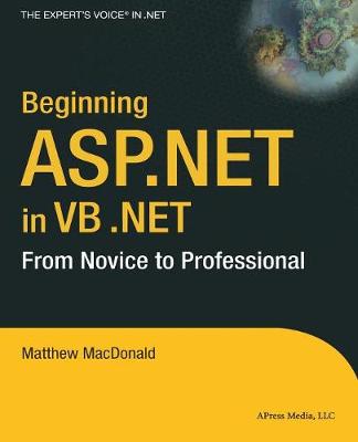 Book cover for Beginning ASP.NET in VB .NET