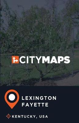 Book cover for City Maps Lexington-Fayette Kentucky, USA