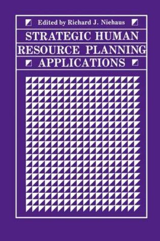 Cover of Strategic Human Resource Planning Applications