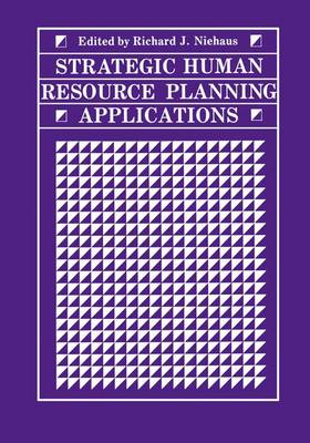 Book cover for Strategic Human Resource Planning Applications