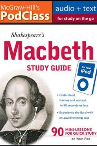 Cover of McGraw-Hill's PodClass Macbeth Study Guide (MP3 Disk)