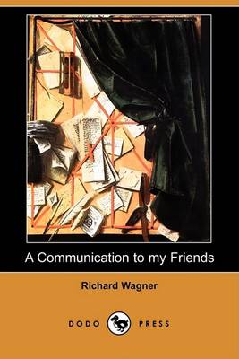 Book cover for A Communication to My Friends (Dodo Press)