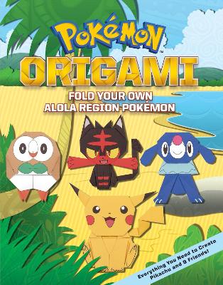 Book cover for Fold Your Own Alola Region Pokemon