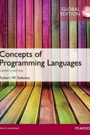 Cover of Concepts of Programming Languages, Global Edition