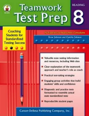 Cover of Teamwork Test Prep Grade 8 Reading