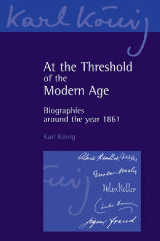 Cover of At the Threshold of the Modern Age