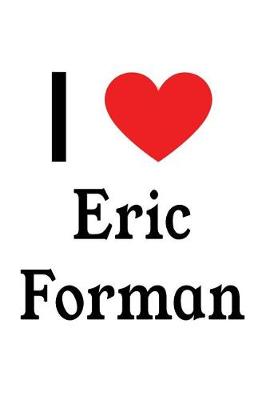 Book cover for I Love Eric Forman