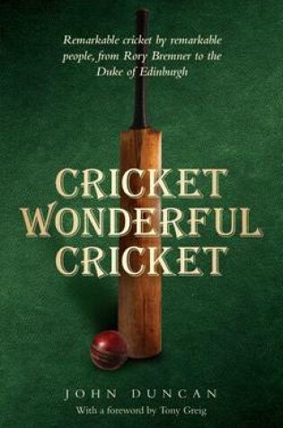 Cover of Cricket, Wonderful Cricket