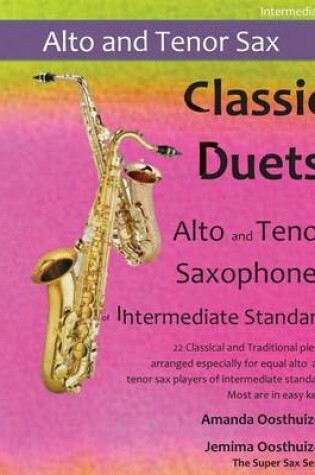 Cover of Classic Duets for Alto and Tenor Saxophones of Intermediate Standard