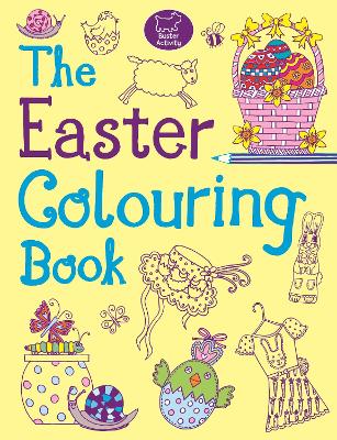 Book cover for The Easter Colouring Book