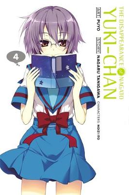 Book cover for The Disappearance of Nagato Yuki-chan, Vol. 4