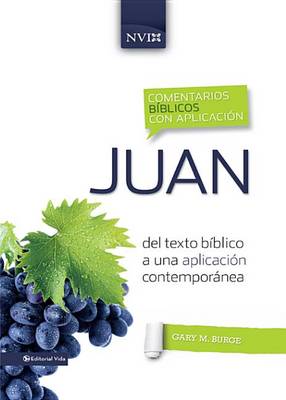 Book cover for Comentario Bíblico Con Aplicación NVI Juan