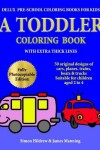 Book cover for Delux Pre-school Coloring Books for Kids