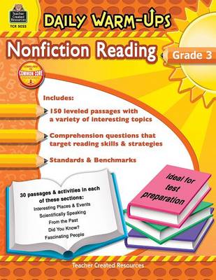 Book cover for Nonfiction Reading Grd 3