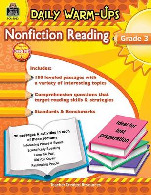 Cover of Nonfiction Reading Grd 3