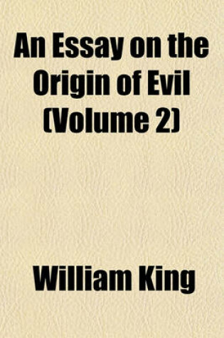 Cover of An Essay on the Origin of Evil (Volume 2)