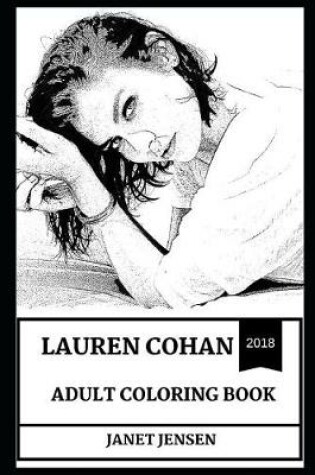 Cover of Lauren Cohan Adult Coloring Book