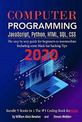 Book cover for Computer Programming JavaScript, Python, HTML, SQL, CSS