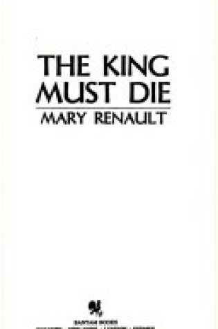 Cover of Kings Must Die