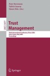 Book cover for Trust Management