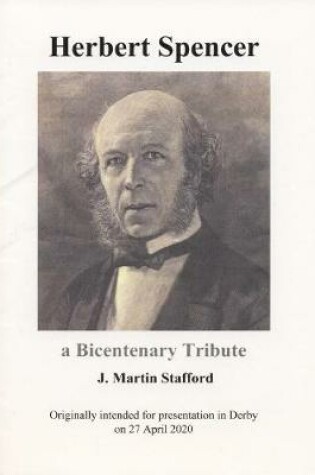 Cover of Herbert Spencer - a Bicentenary Tribute
