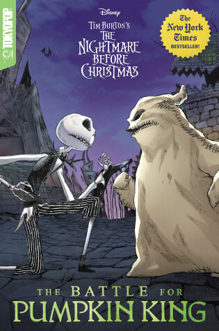 Cover of Disney Manga: Tim Burton's The Nightmare Before Christmas - The Battle for Pumpkin King