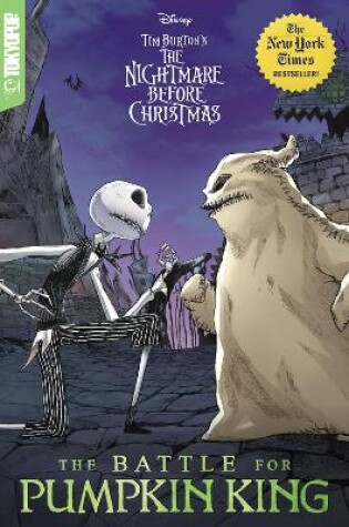 Cover of Disney Manga: Tim Burton's the Nightmare Before Christmas - The Battle for Pumpkin King