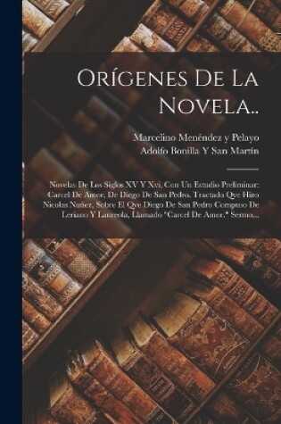 Cover of Orígenes De La Novela..