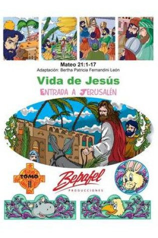 Cover of Vida de Jesus-Entrada a Jerusalen