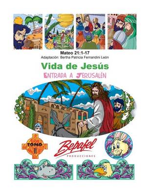 Cover of Vida de Jesus-Entrada a Jerusalen