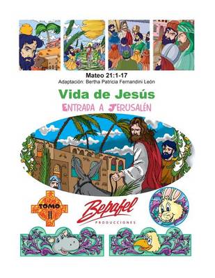 Book cover for Vida de Jesus-Entrada a Jerusalen