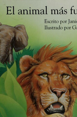 Cover of El Animal Mas Fuerte