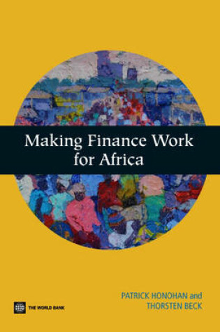 Cover of Making Finance Work for Africa