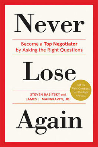 Cover of Never Lose Again